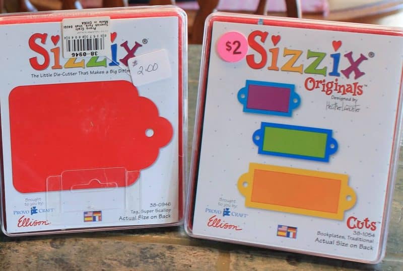 Sizzix dies