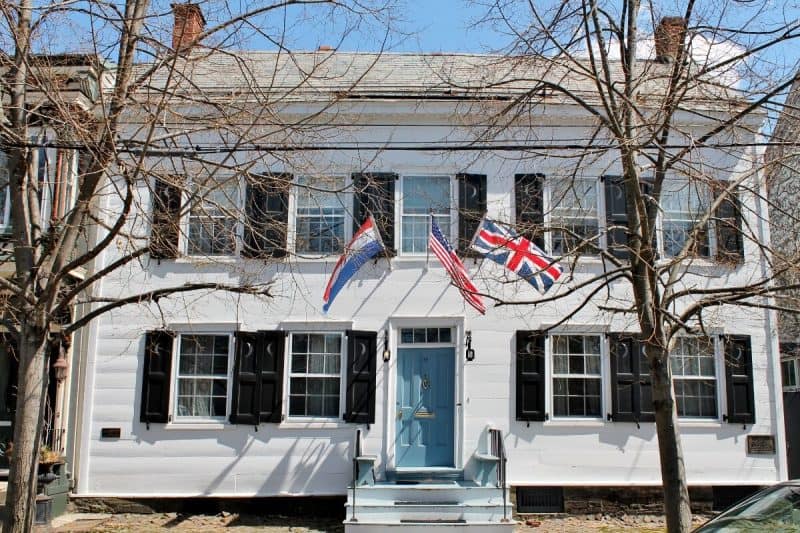 14 N. Church Street Schenectady Stockade former Hendrick Brouwer Home Thought to be oldest home in the city 