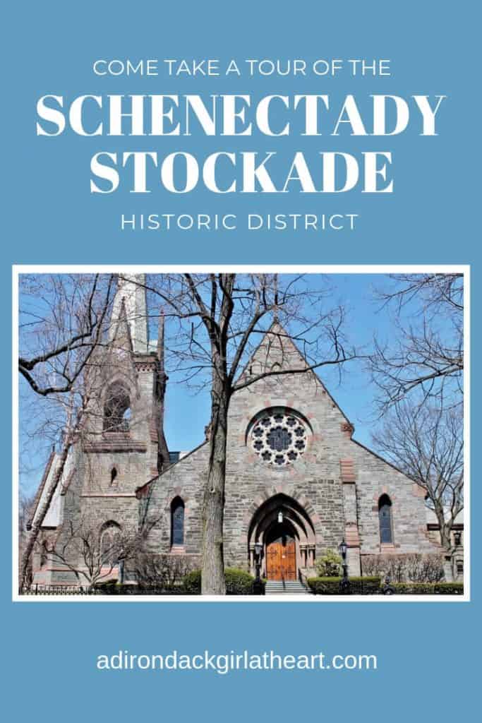 tour the Schenectady Stockade Historic Districe adirondackgirlatheart.com