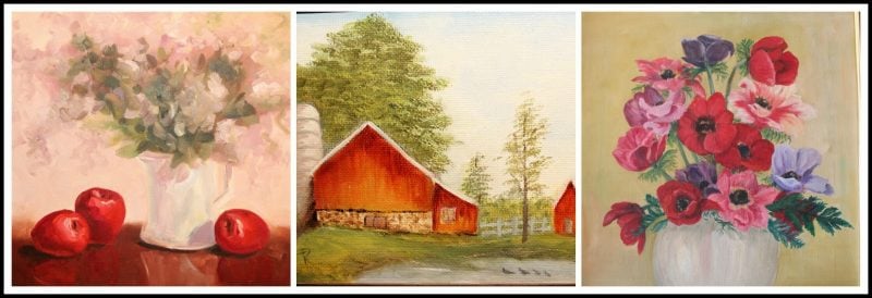 collage of vintage art