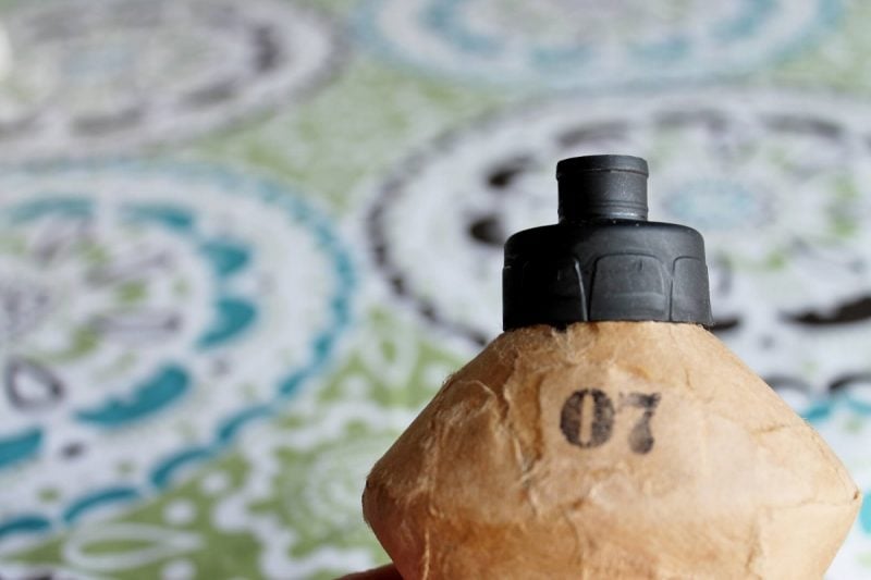 top of vintage-style mini mannequin