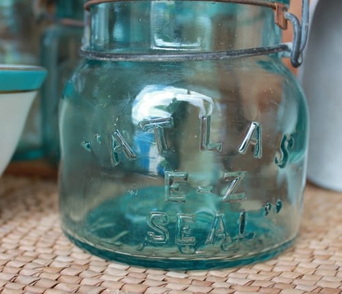 vintage canning jar