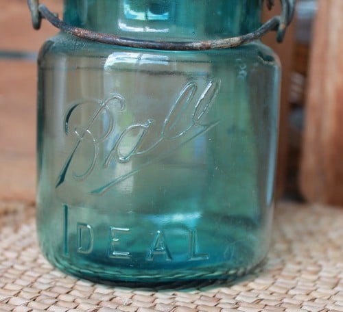 vintage canning jar