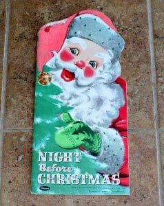 vintage night before christmas story