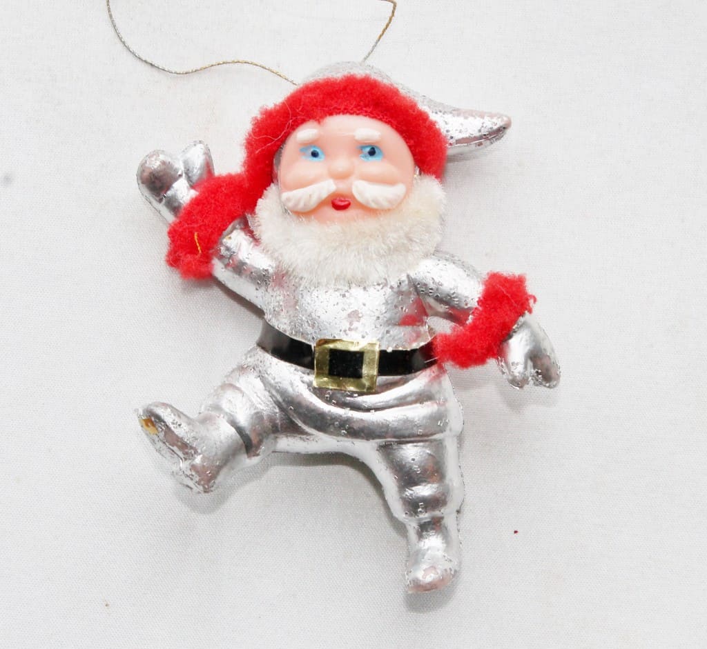 vintage astronaut santa