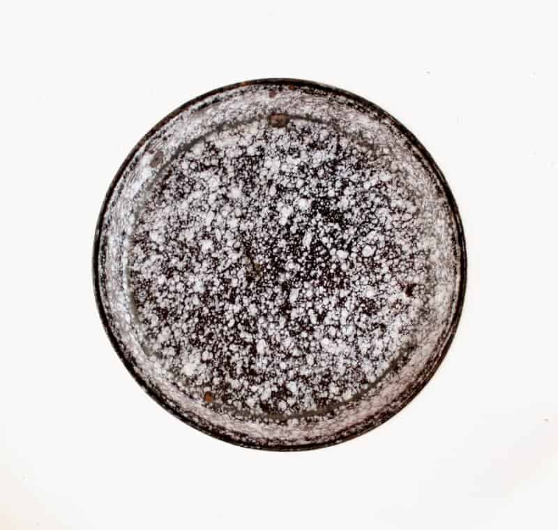Antique Black Speckled Enamelware Pie Plate (900x854) Antique black speckled pie plate