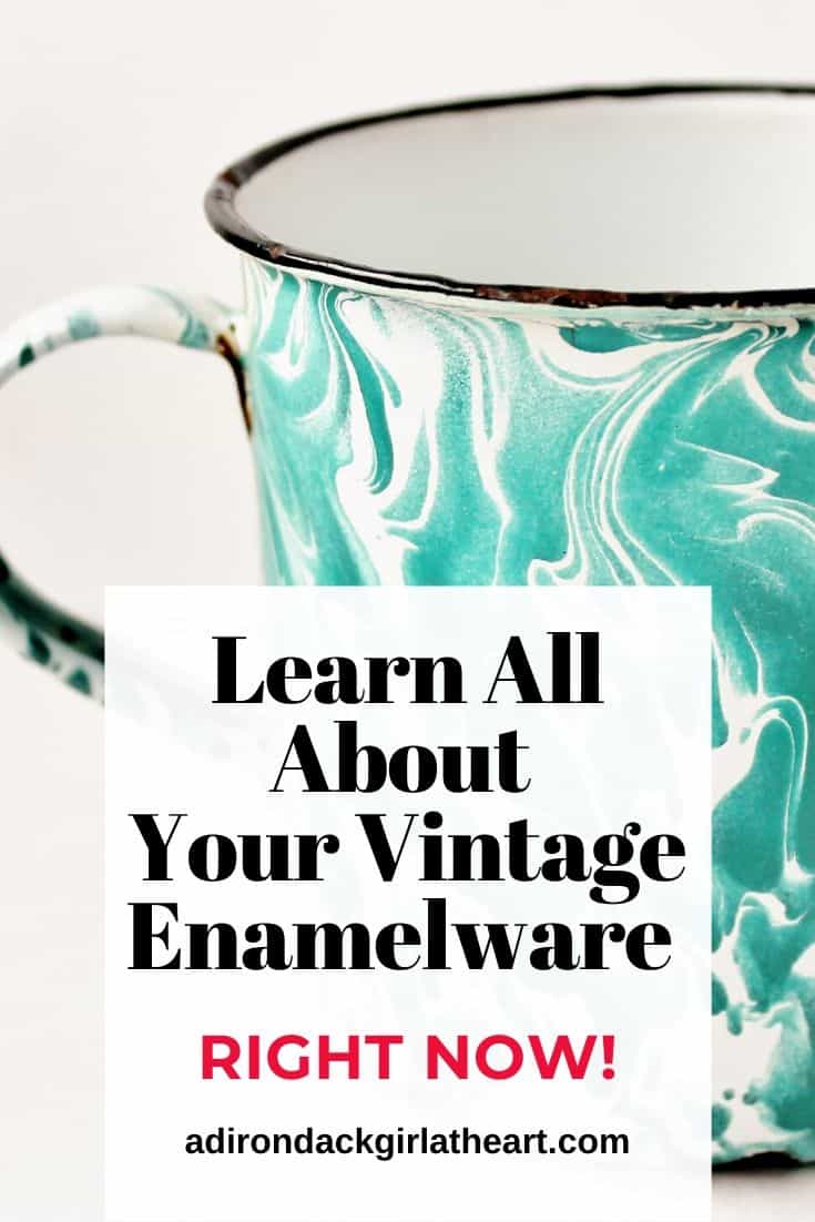 Antique & Vintage Enamelware Price Guide • Adirondack Girl Heart