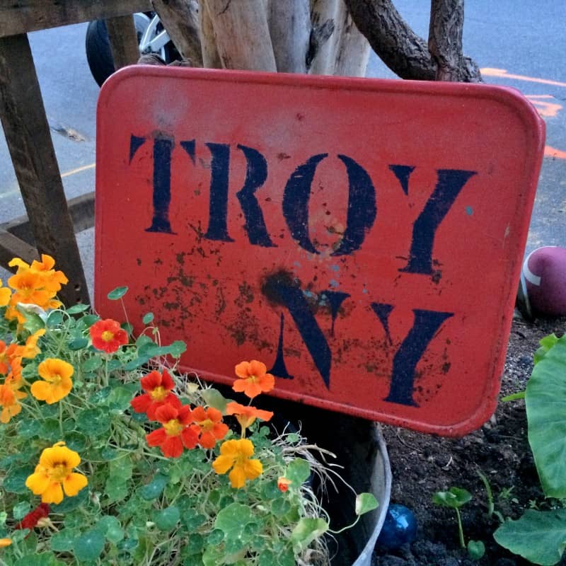 Troy NY sign
