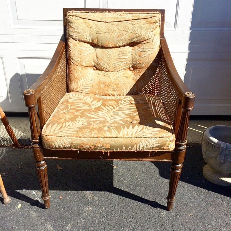 French style vintage chair