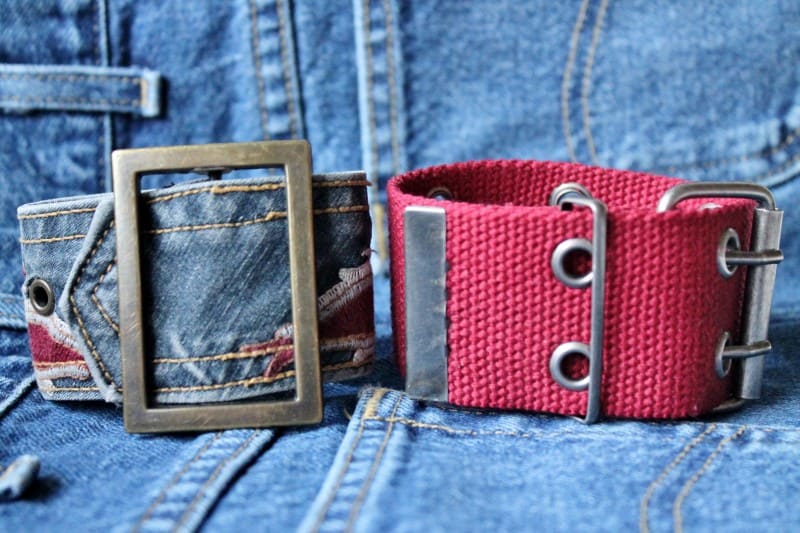 vintage belt bracelets