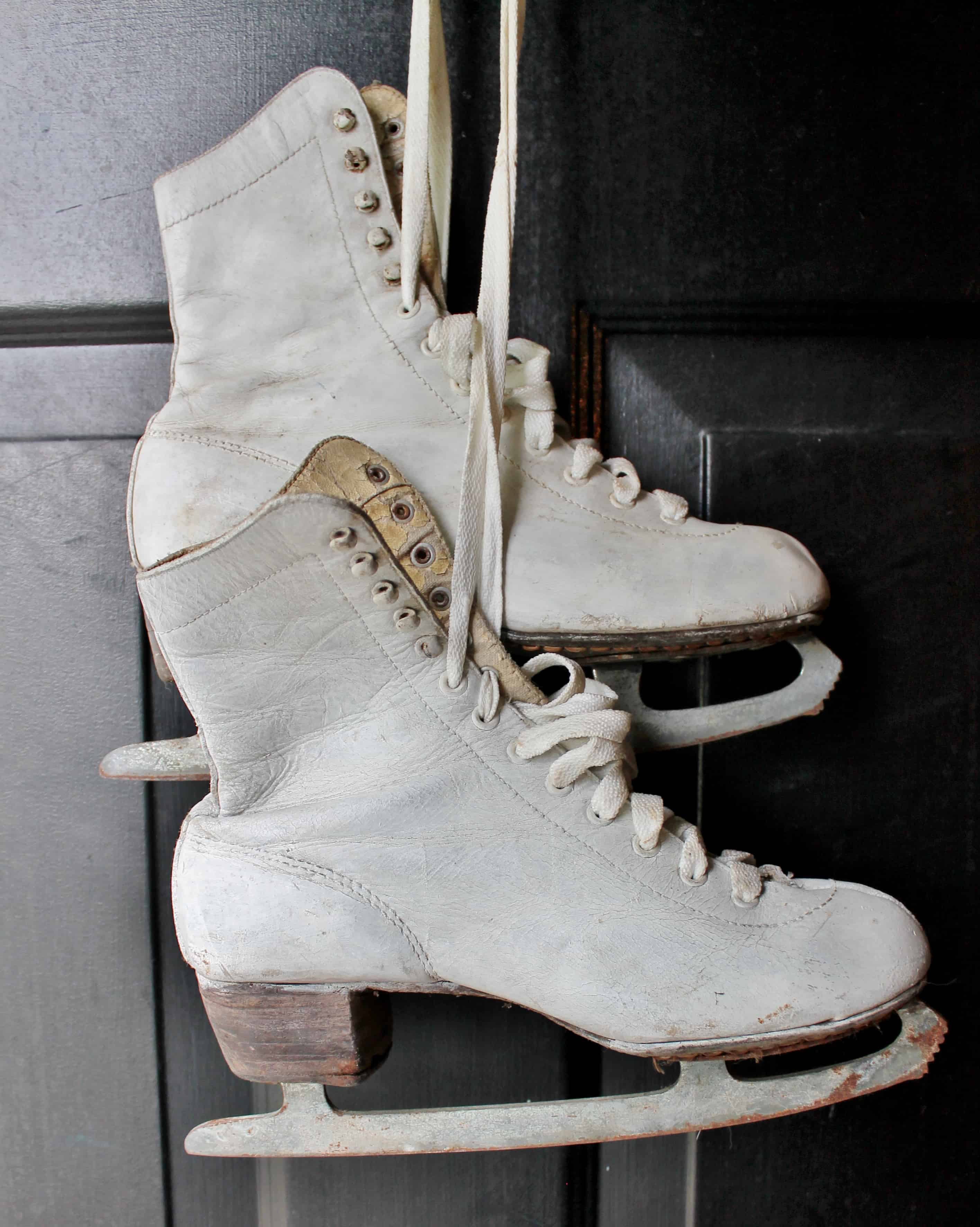 vintage ice skates • Adirondack Girl Heart