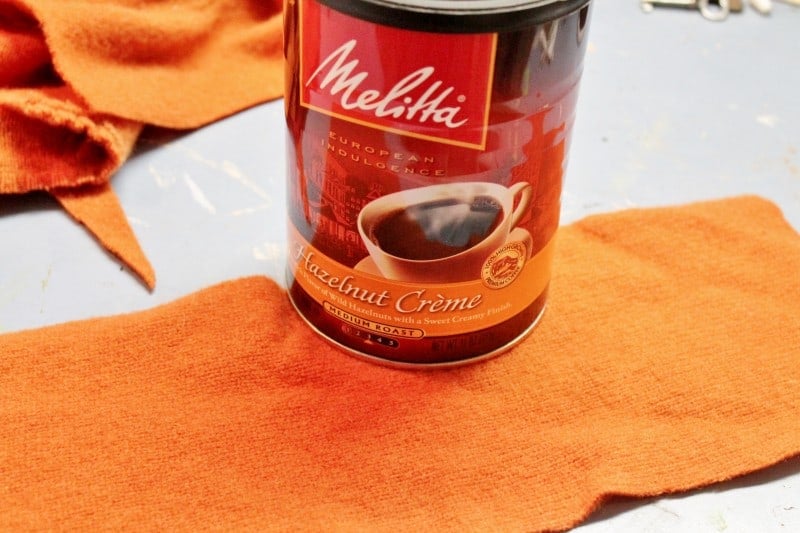 coffee can and thrifted sweater at Adirondack Girl @ Heart