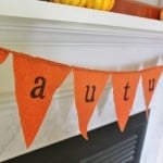 side view of autumn sweater banner