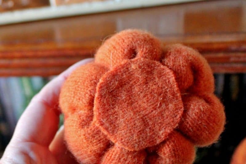 bottom of sweater pumpkin