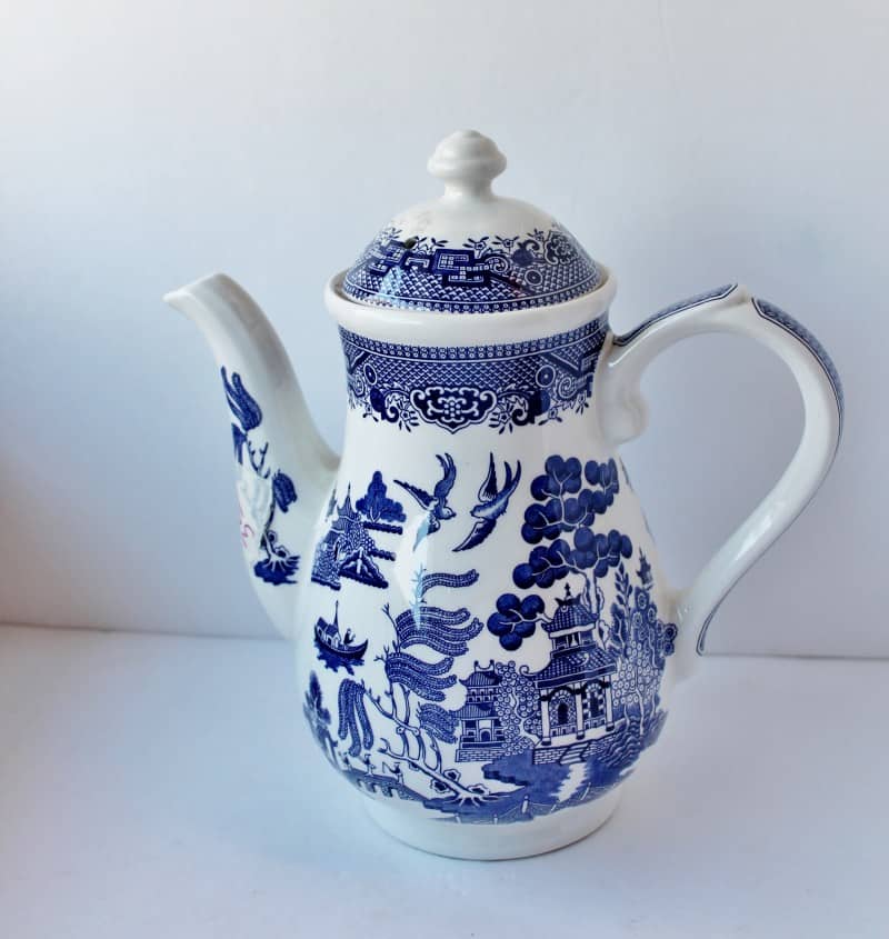 Blue Willow Coffee Pot