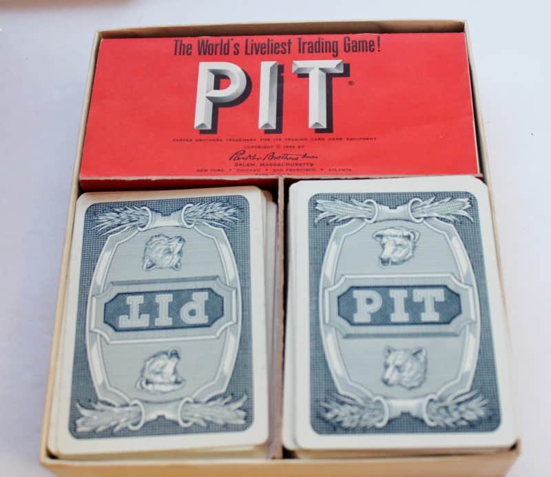 Interior of Vintage Pit Game