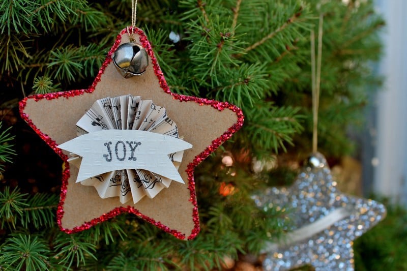 Joy star on tree