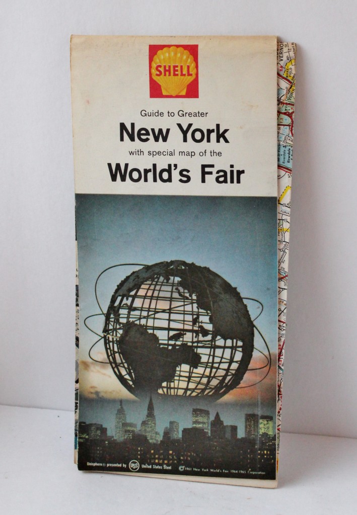 Shell Gasoline NY World's Fair Map