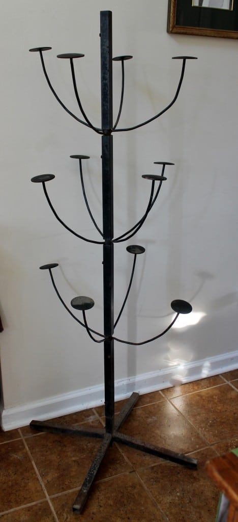Vintage Cast Iron Hat Stand