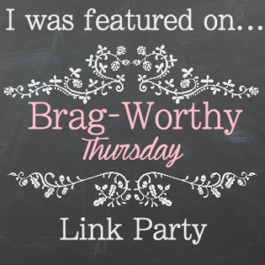 Brag Worthy Thursday button