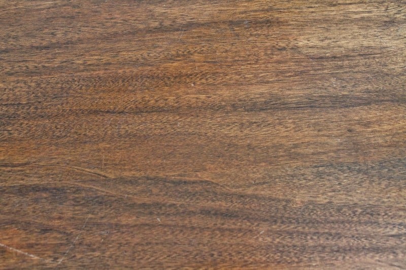 Top surface of vintage wooden desk