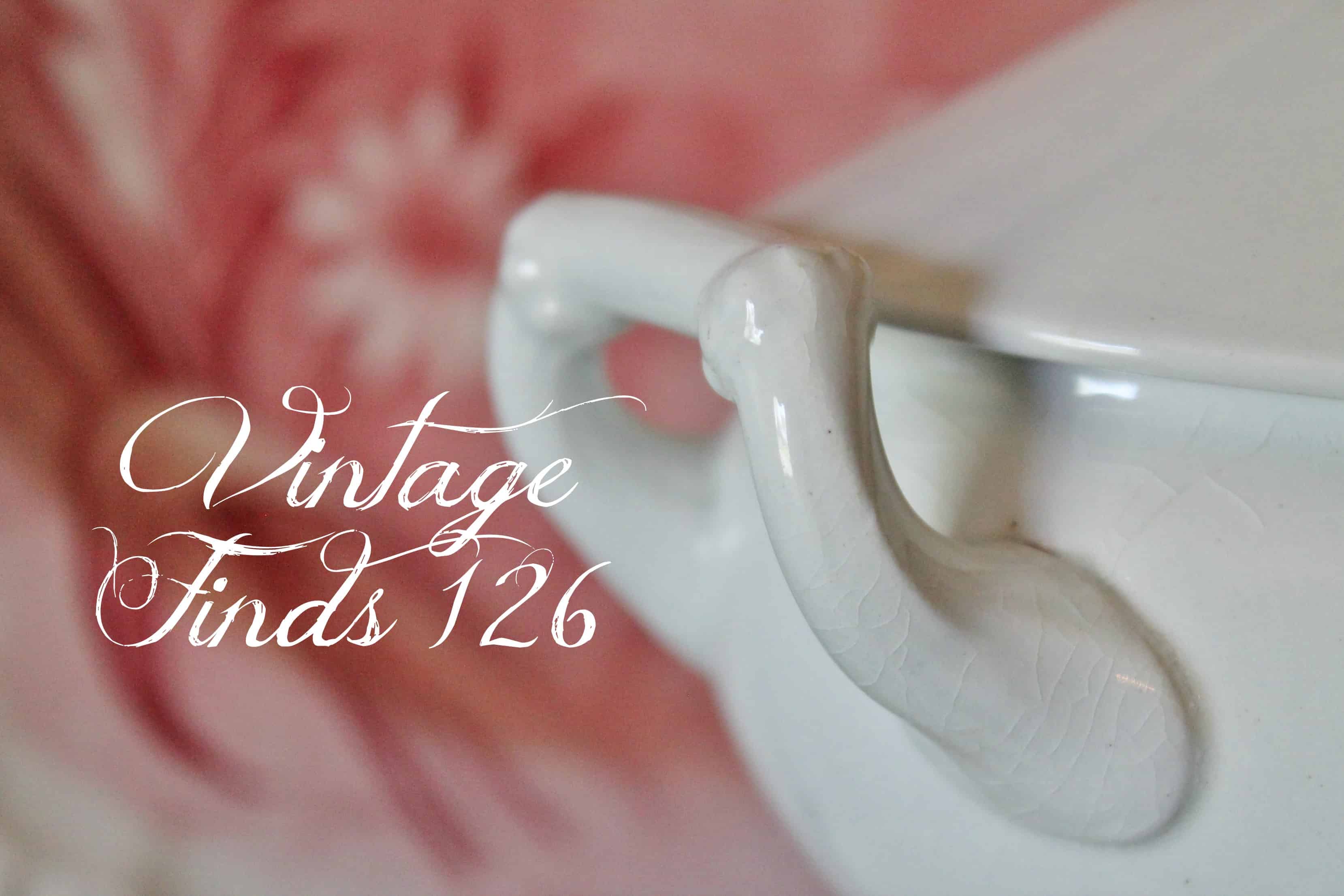 Antique Ironstone and Red Transferware