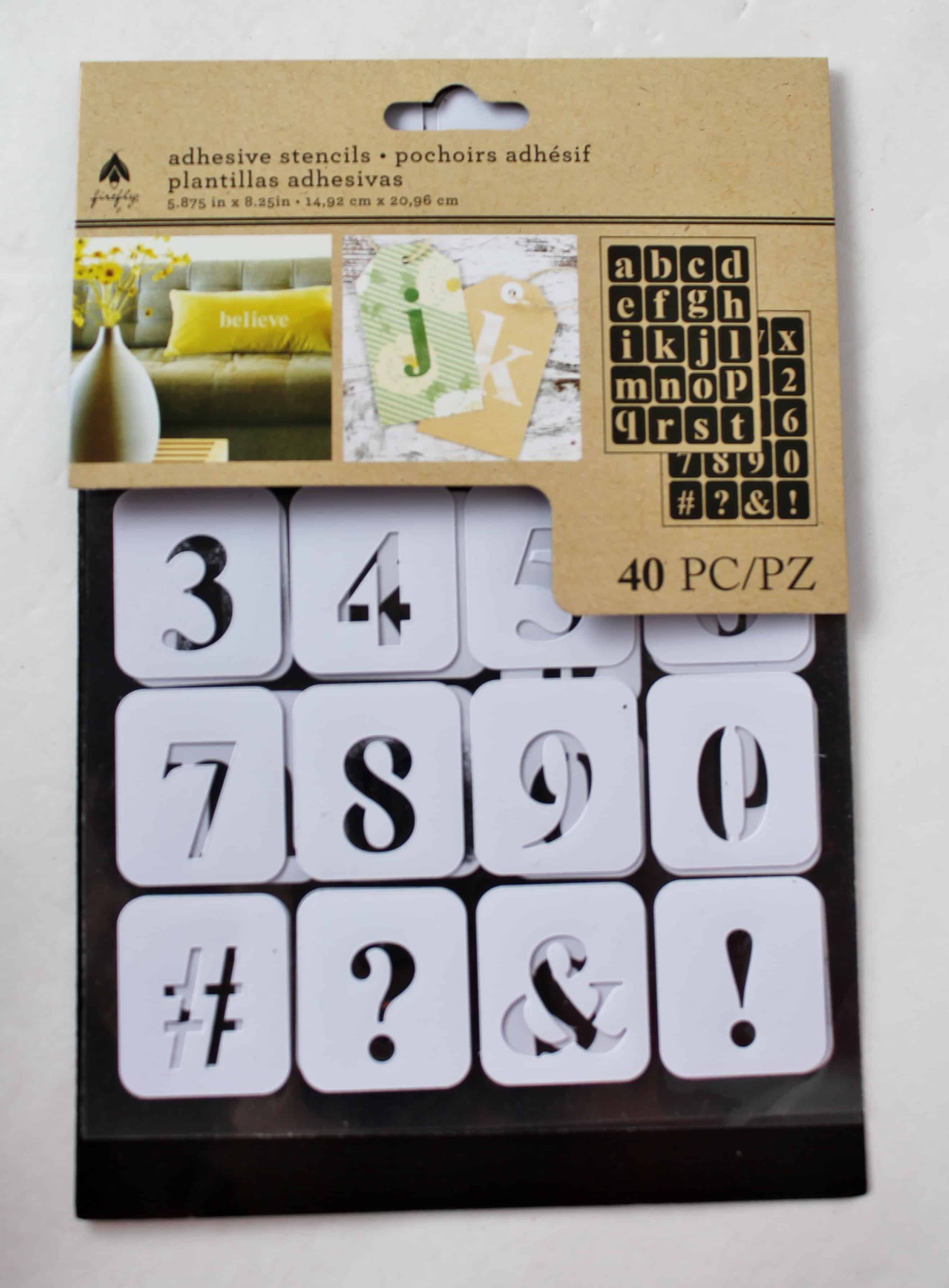 Letter Stencils