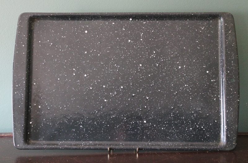 Enamelware Tray
