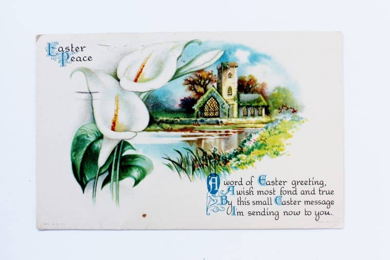 Vintage c.1920 Easter Post Card