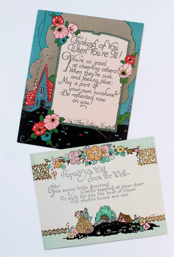 Vintage Get Well Cards