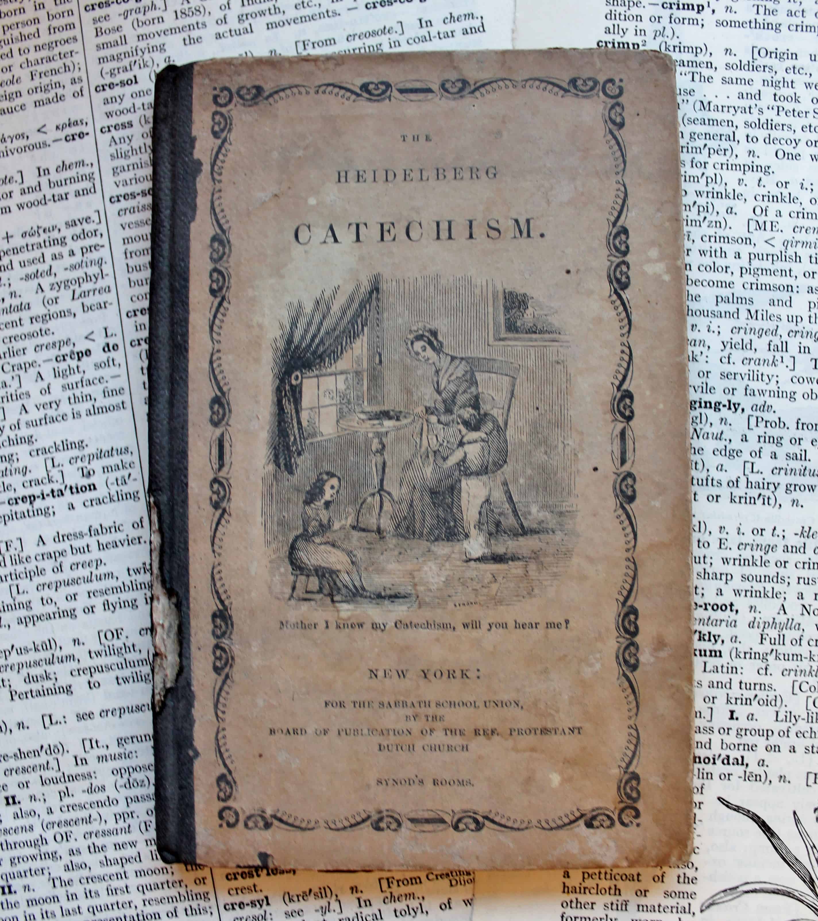 Antique catechism book (2)