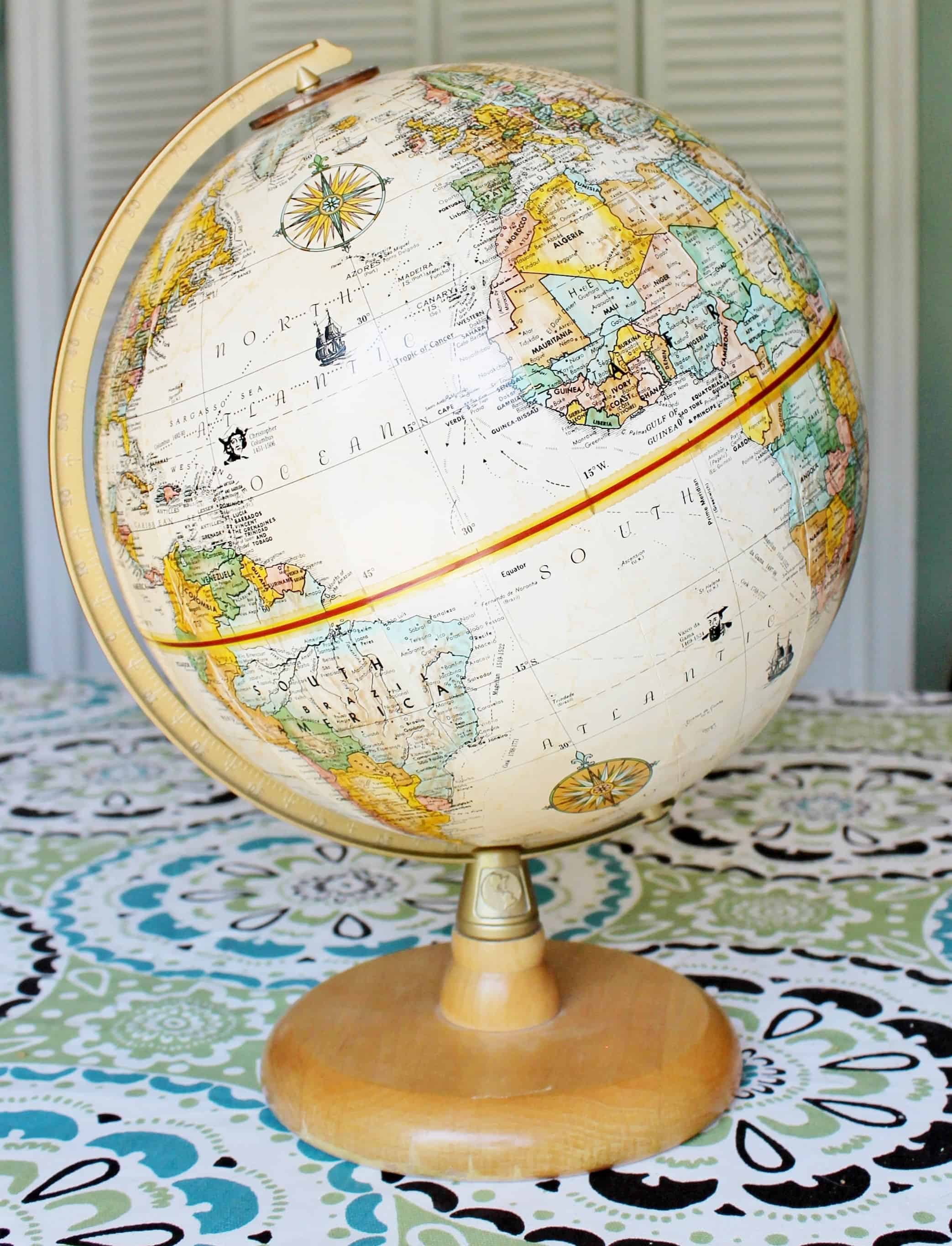Repogle globe white globe