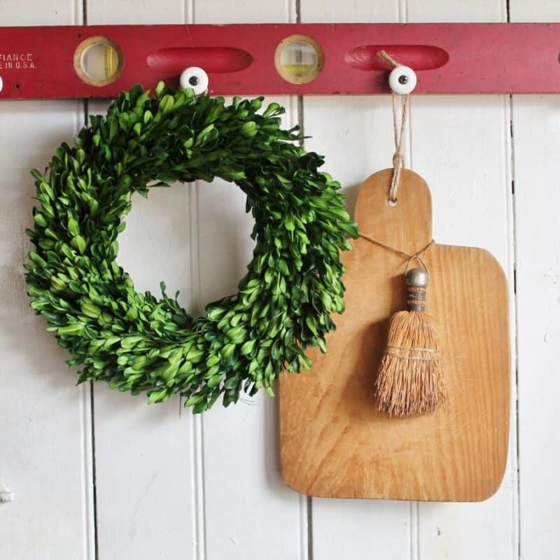Vintage Red Level Hanging Rack
