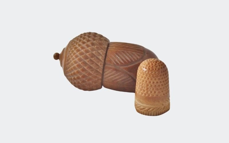acorn-shape with thimble