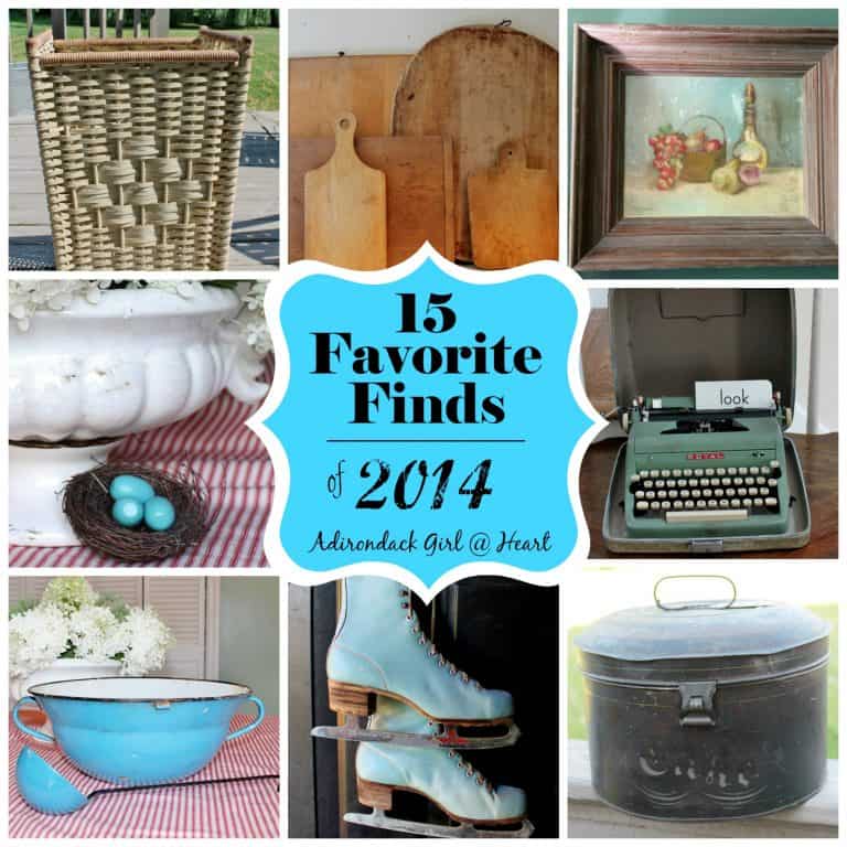 Top 12 Vintage Finds of 2016 • Adirondack Girl Heart