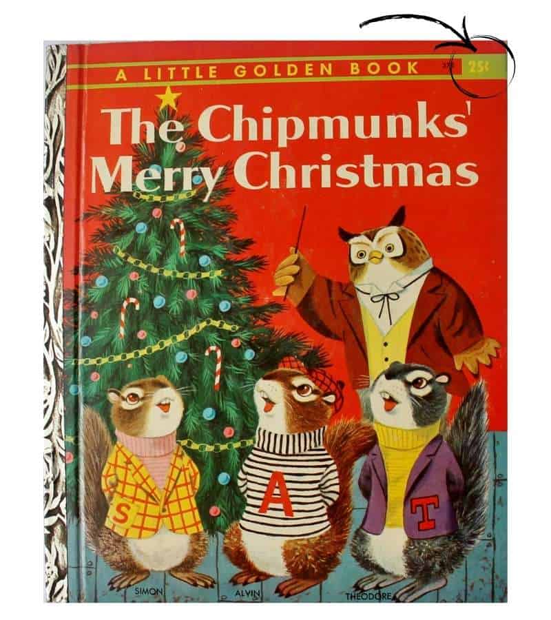 Chipmunks Merry Christmas The Chipmunks First Christmas Little Golden Book 1959