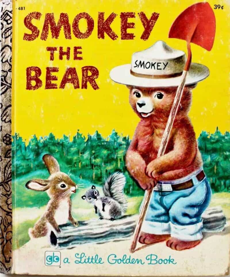 Smokey the Bear little golden book Smokey the Bear (Illus: Richard Scarry)