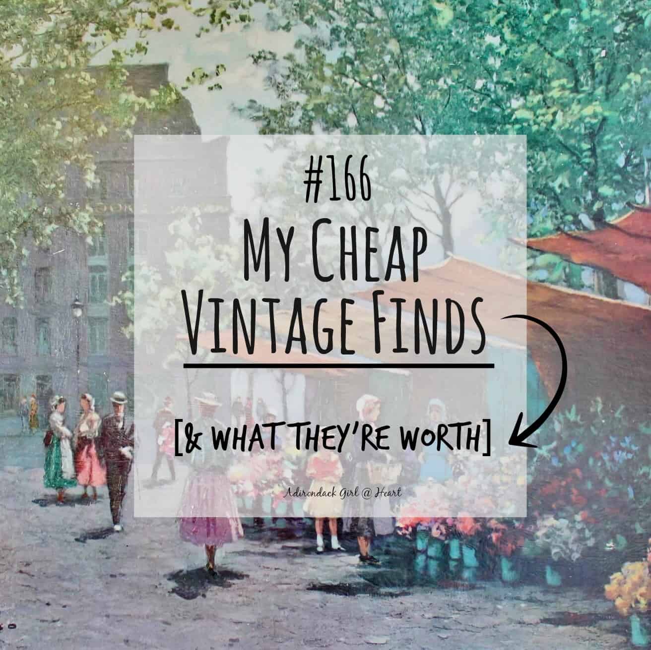 Vintage Finds button