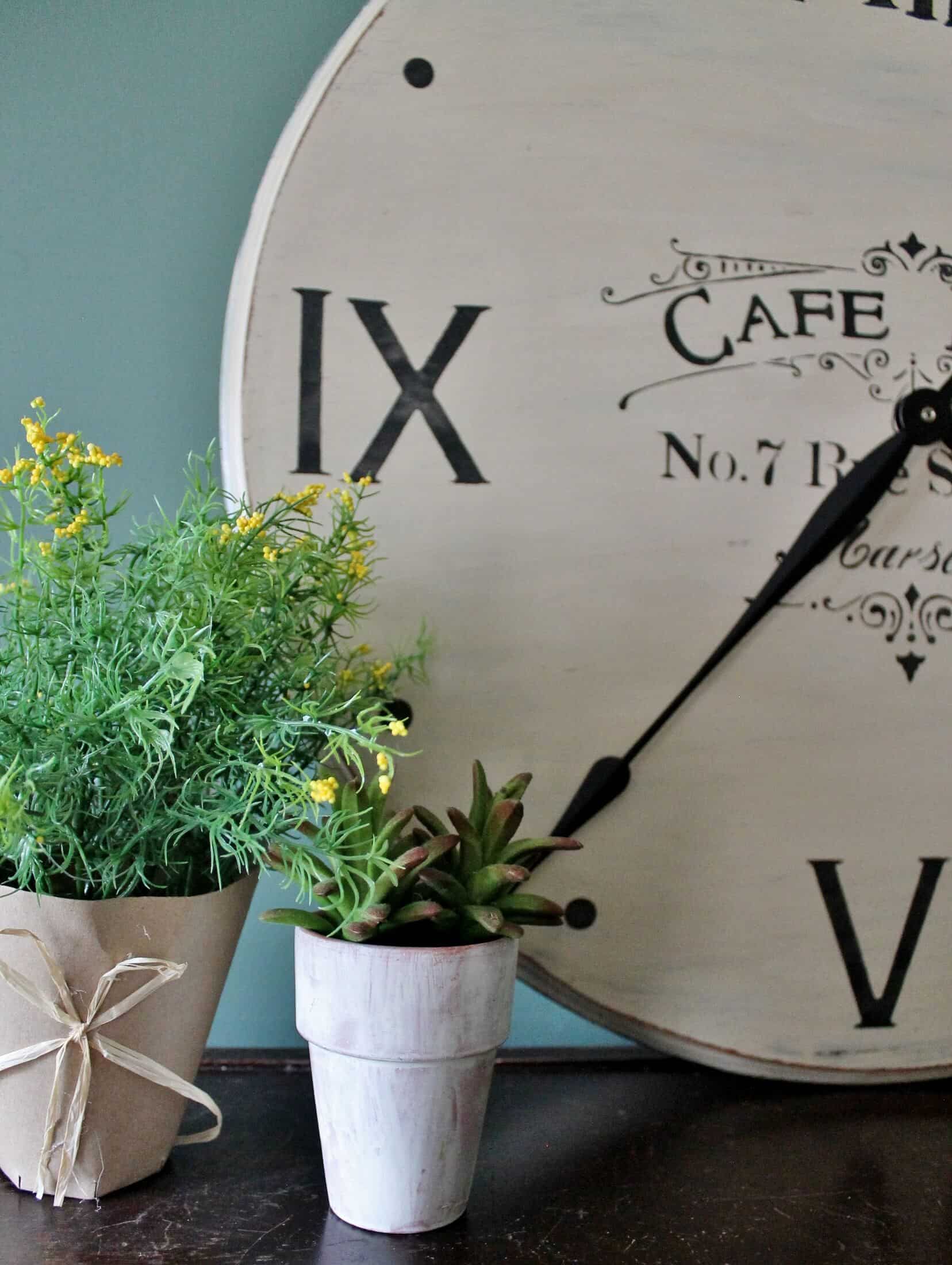 How to Make a Fabulous Farmhouse Clock out of a Table Top • Adirondack