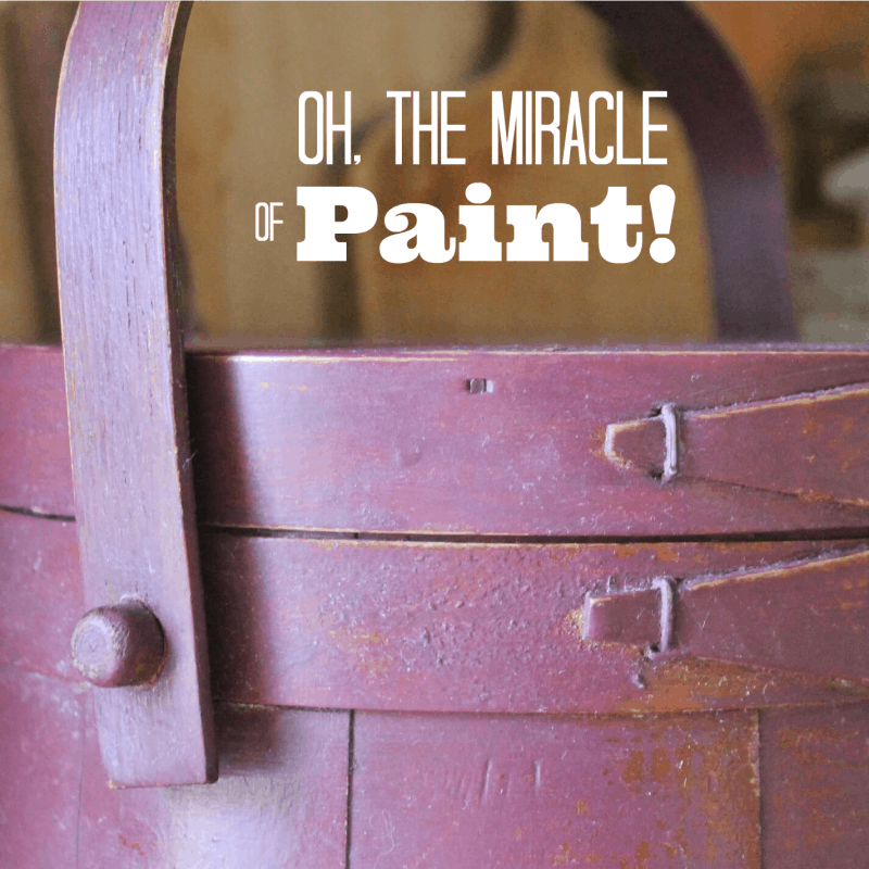 oh the miracle of paint