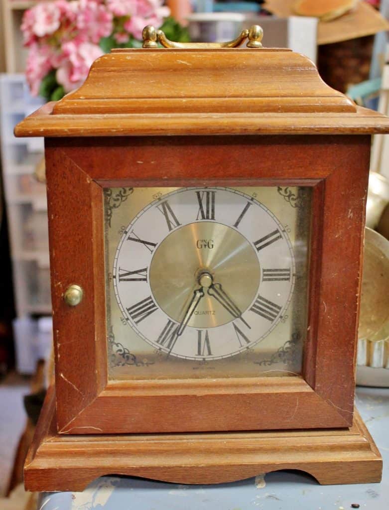 Vintage Carriage Clock Makeover • Adirondack Girl @ Heart