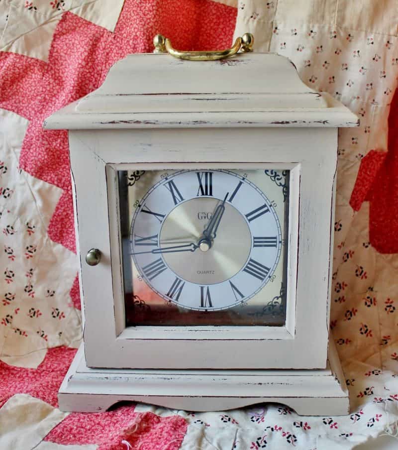 Vintage Carriage Clock Makeover • Adirondack Girl @ Heart