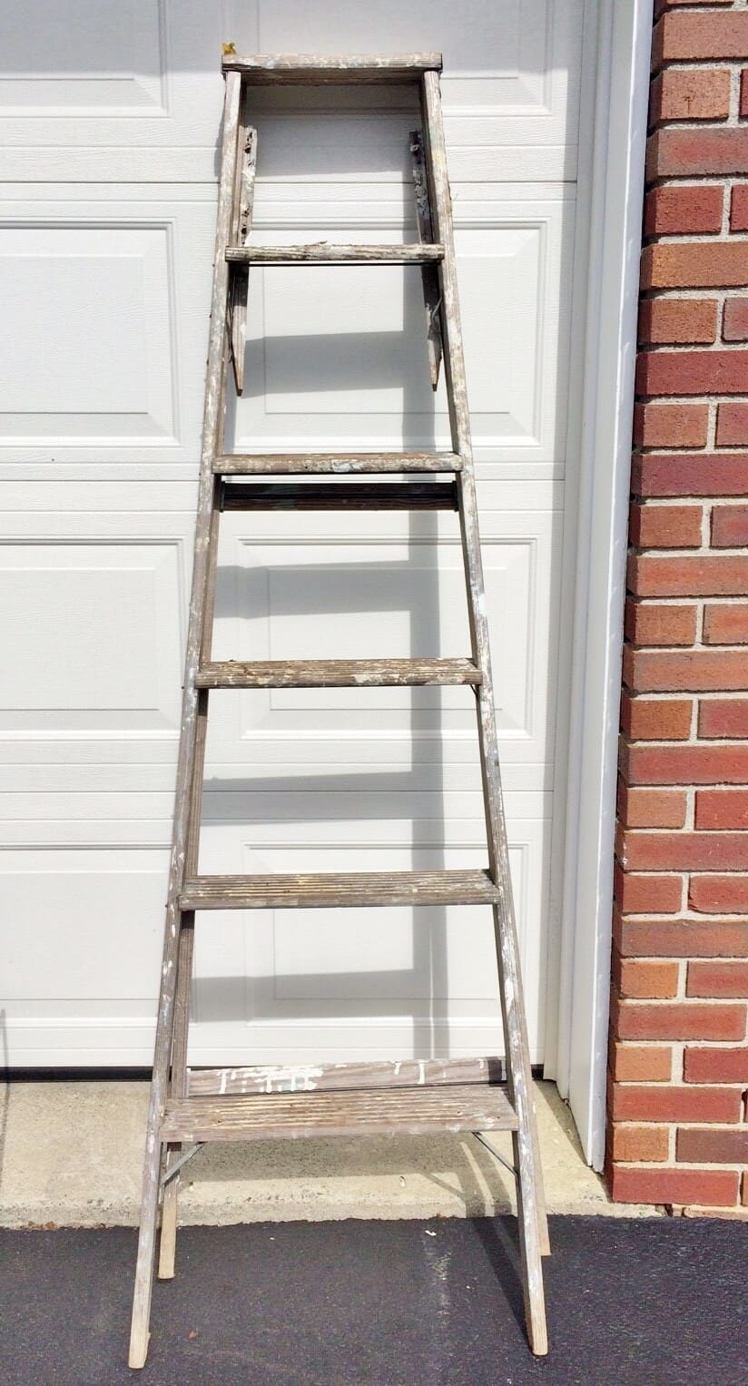 vintage ladder
