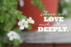 love deeply