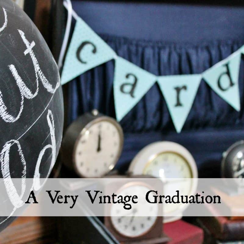 a very vintage graduation