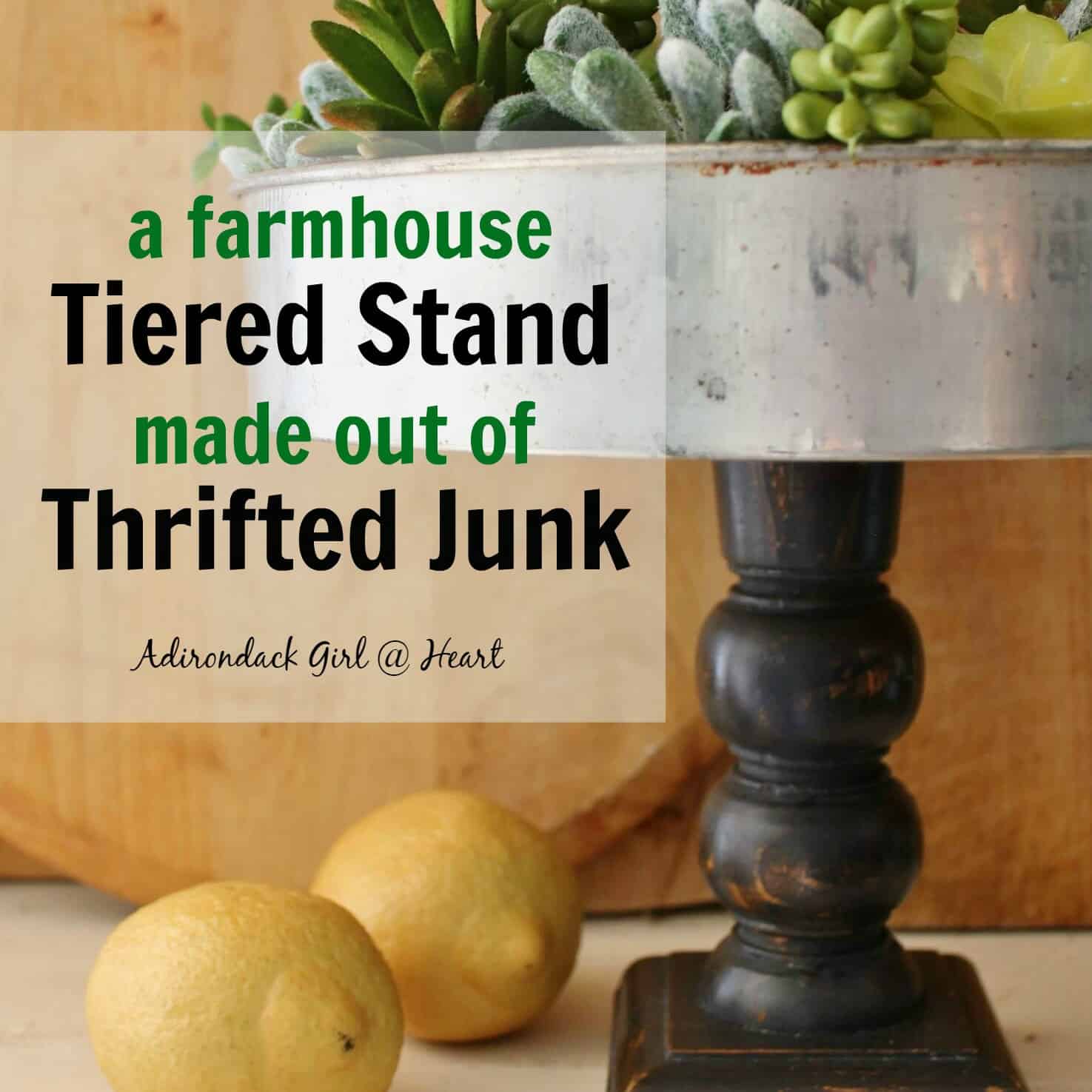 farmhouse tiered stand