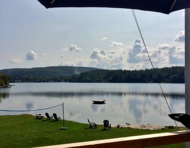 Lake Warner in the Helderbergs