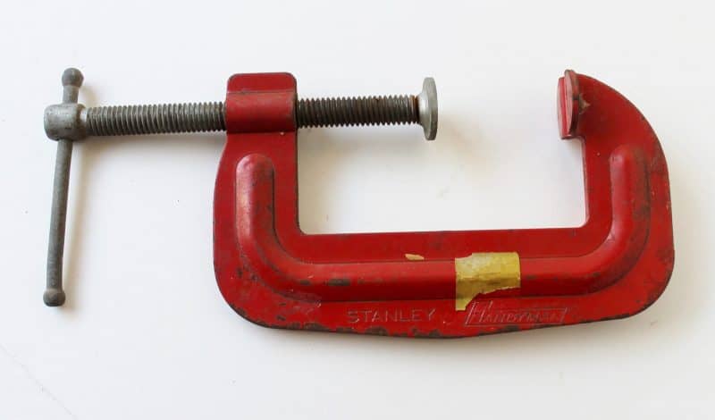vintage stanley 3" clamp