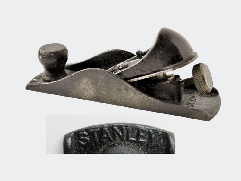 Metal and wood Stanley plane