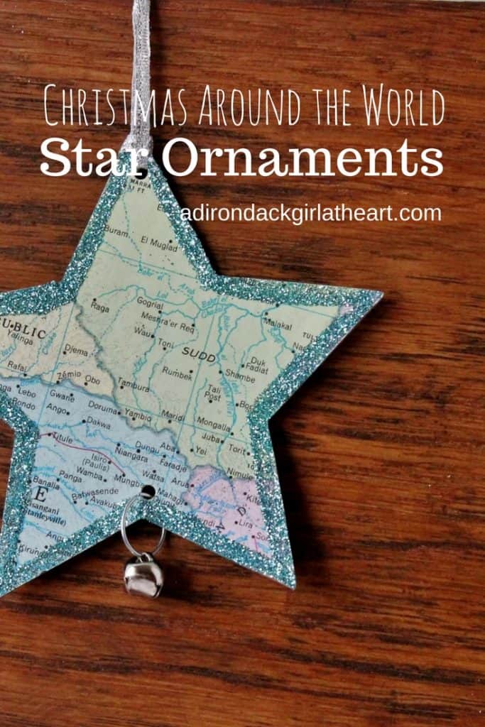 Christmas around the world star ornaments adirondackgirlatheart.com